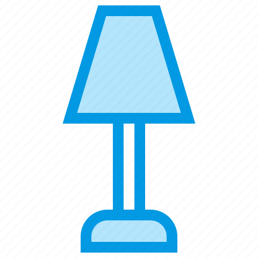 Interior, lamp, light, lighting, table icon - Download on Iconfinder