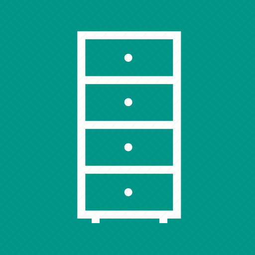 Cabinet, cabinets, file, filing, interior, kitchen, office icon - Download on Iconfinder