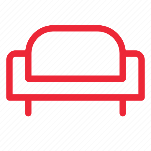 Couch, furniture, interior, sofa, outline icon - Download on Iconfinder