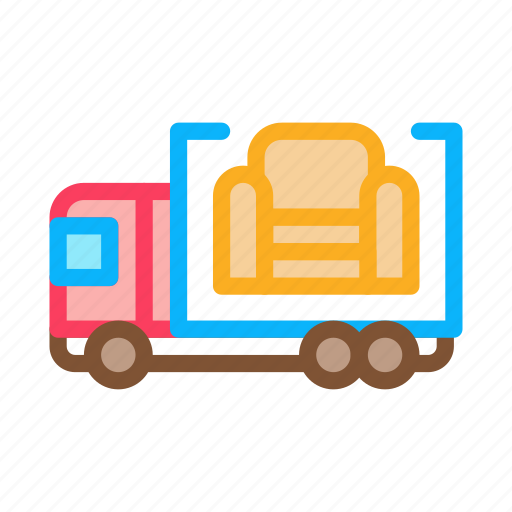 Cafe, chair, couch, delivery, furniture, market, table icon - Download on Iconfinder