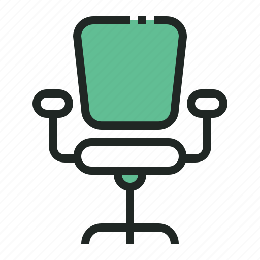 Furniture, interior, seat, chair, revolving, office icon - Download on Iconfinder