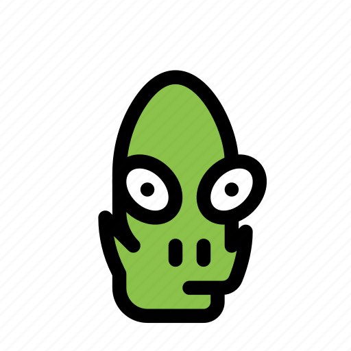 Kif, kroker, futurama, alien, character icon - Download on Iconfinder