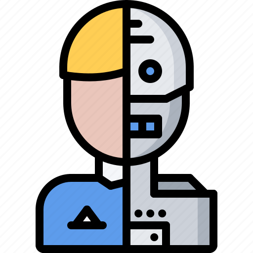 Android, future, human, robot, science, technology icon - Download on Iconfinder