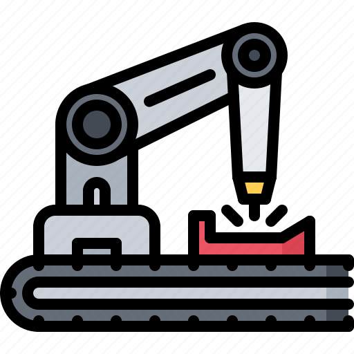Factory, future, production, robot, science, technology icon - Download on Iconfinder