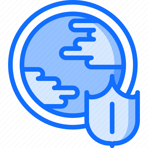 Earth, future, planet, protection, science, shield, technology icon - Download on Iconfinder