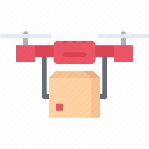 Box, delivery, future, quadrupter, science, technology icon - Download on Iconfinder