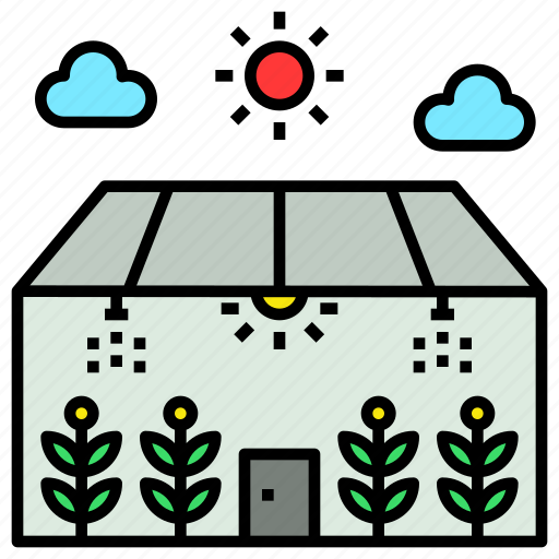 Agriculture, closed, ecological, farming, future, greenhouse icon - Download on Iconfinder