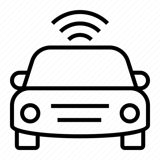 Car, transport, vehicle, wifi icon - Download on Iconfinder