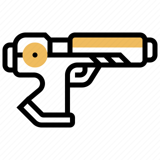 Gun, hitech, laser, pistol, weapon icon - Download on Iconfinder