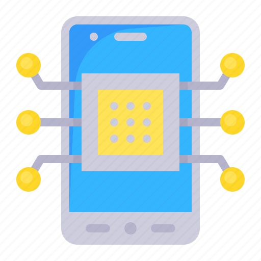 Chip, computer, mobile, phone, technology icon - Download on Iconfinder