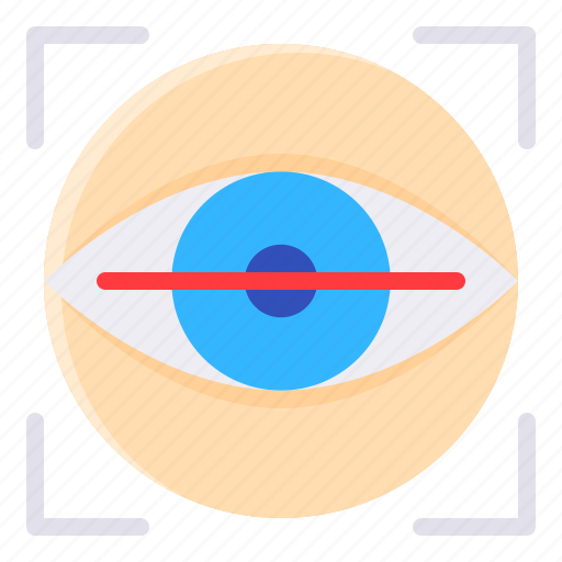 Biometric, eye, iris, retinal scan, technology icon - Download on Iconfinder