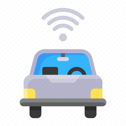 Auto, car, technology, transport, wifi icon - Download on Iconfinder