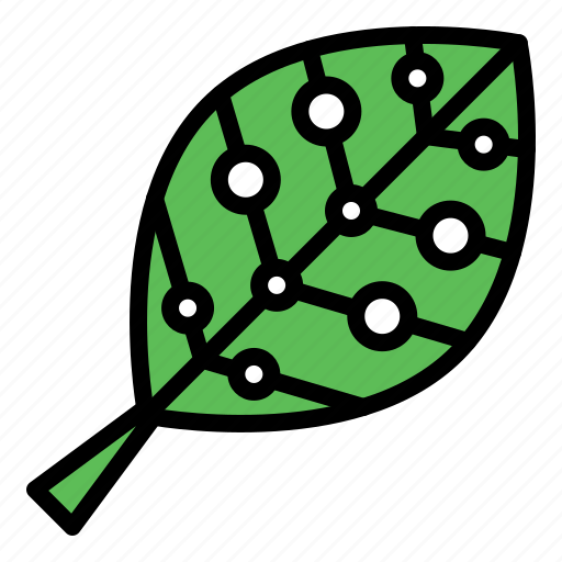 Artificial, artificial leaf, leaf, plant, technology icon - Download on Iconfinder