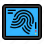 device, fingerprint, scan, screen, technology 