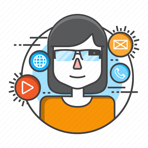 Glasses, information, smart, technology, wearable, google glasses, effectiveness icon - Download on Iconfinder