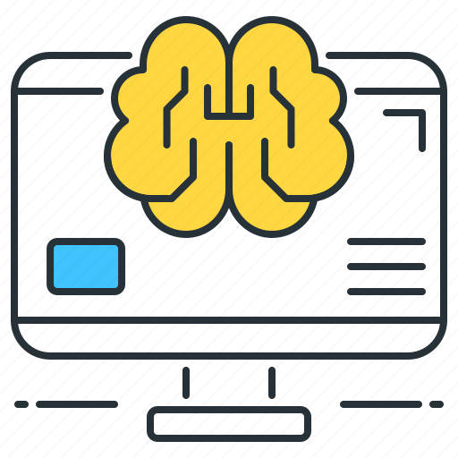 Brain, computational, futuristic icon - Download on Iconfinder