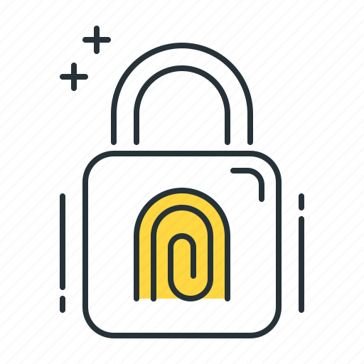 Fingerprint, futuristic, security icon - Download on Iconfinder