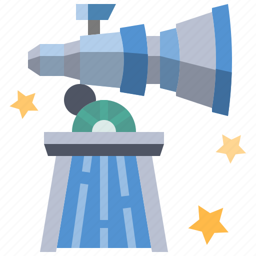 Astronomy, galaxy, observatory, planetarium, science, space, telescope icon - Download on Iconfinder