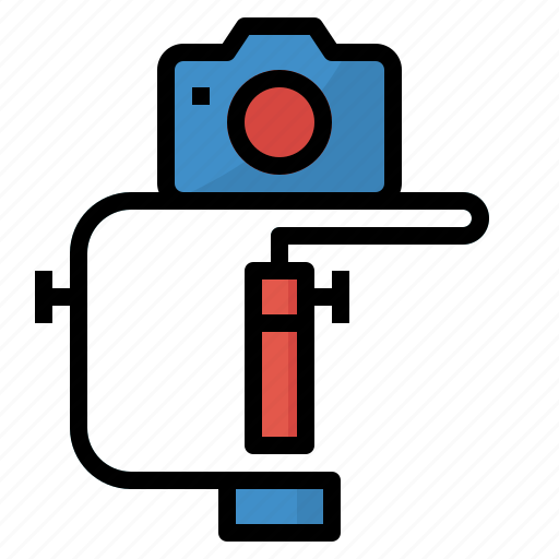 Camera, holder, stabilizer, stick icon - Download on Iconfinder