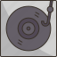 turntable, disc, music, record, player 