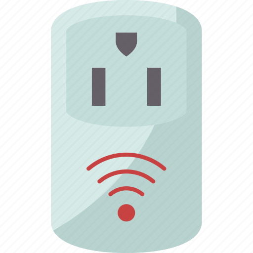 Outlet, plug, socket, electricity, wireless icon - Download on Iconfinder