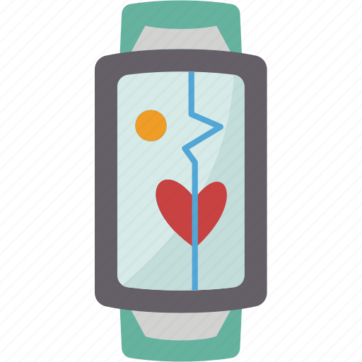 Smartwatch, tracker, heartrate, monitor, health icon - Download on Iconfinder