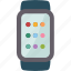 smartwatch, wristwatch, monitoring, personal, device 