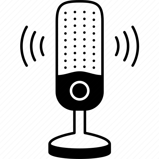 Microphone, speak, record, sound, broadcast icon - Download on Iconfinder