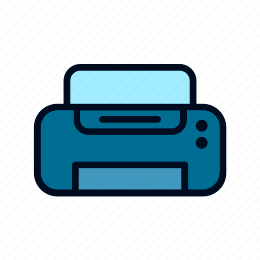 Computer, device, gadget, mobile, printer, technology icon - Download on Iconfinder