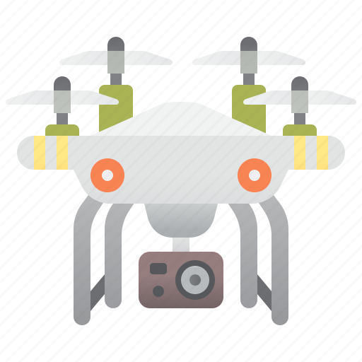 Action, camera, drone, quadcopter, technology icon - Download on Iconfinder