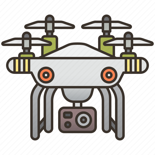 Action, camera, drone, quadcopter, technology icon - Download on Iconfinder