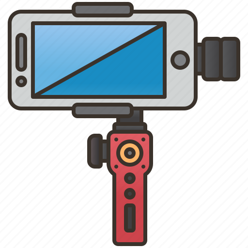 Camera, handheld, selfy, smartphone, stabilizer icon - Download on Iconfinder
