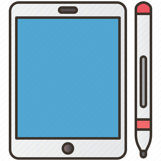 Device, pen, stylus, tablet, touchscreen icon - Download on Iconfinder