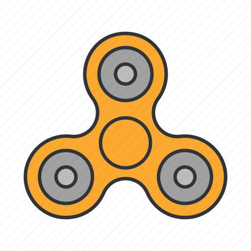 Antistress, device, gadget, rotate, spin, spinner, toy icon - Download on Iconfinder