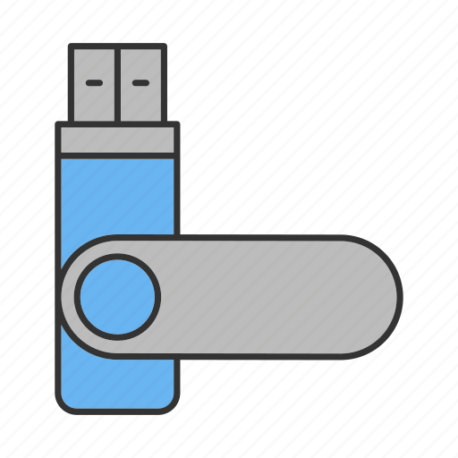 Data, drive, flash, memory, portable, storage, usb icon - Download on Iconfinder