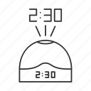 clock, digital, display, electronic, projection, technology, time