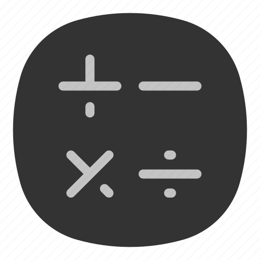 Accounting, app, calculate, calculator, galaxy, mobile, open line icon - Download on Iconfinder