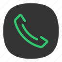 app, call, galaxy, mobile, open line, phone, settings