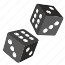 dice, gamble, game, roll