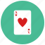 ace, card, gambling, game, heart 