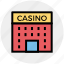 architecture, building, casino, gambling, game, object 
