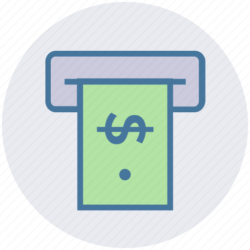 Atm, cash machine, cash out, transaction, withdrawal icon - Download on Iconfinder