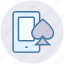 ace, gambling, mobile, online casino, online game, poker 