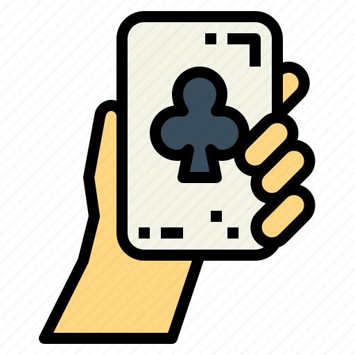 Hand, gamble, suits, card, clubs icon - Download on Iconfinder