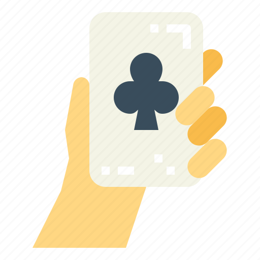 Clubs, suits, hand, card, gamble icon - Download on Iconfinder