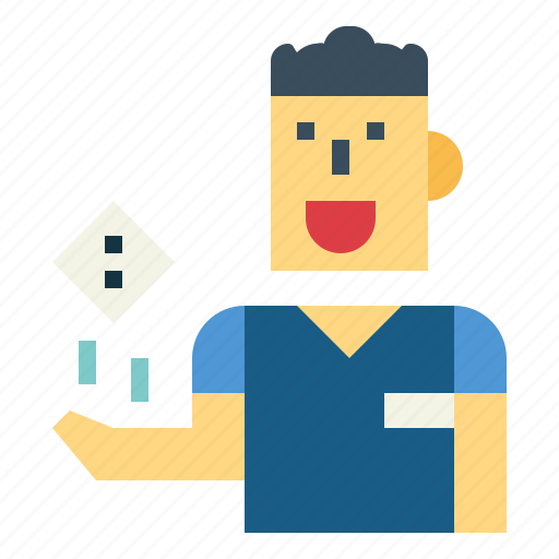 Throwing, man, gamble, dice icon - Download on Iconfinder
