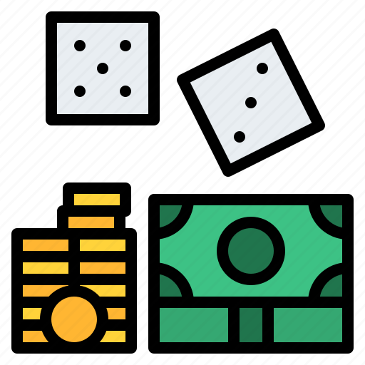 Dices, money, casino, gamble, gambling, bet icon - Download on Iconfinder