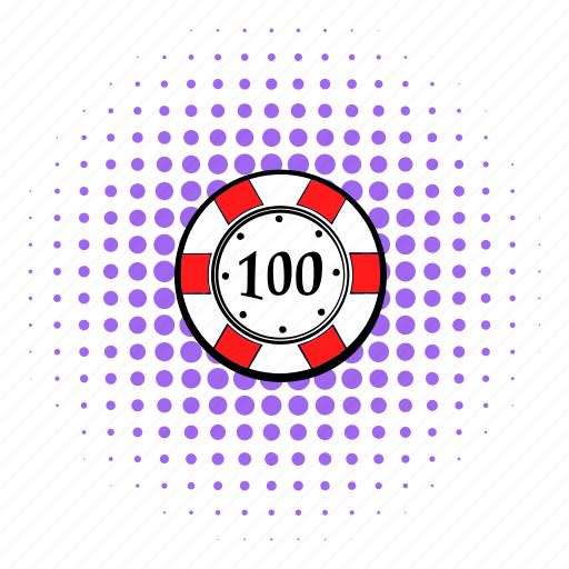 Chip, game, luck, red, success, vegas, win icon - Download on Iconfinder