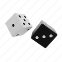 dice, cube, gamble, play, luck, game