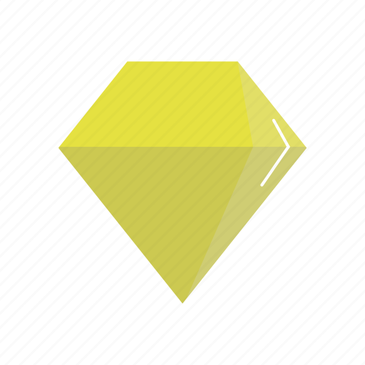 Brilliant, diamond, gem, yellow icon - Download on Iconfinder